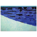 Sea Grasses and Blue Sea - 1958 Poster | Milton Avery Poster | Milton Avery Store
