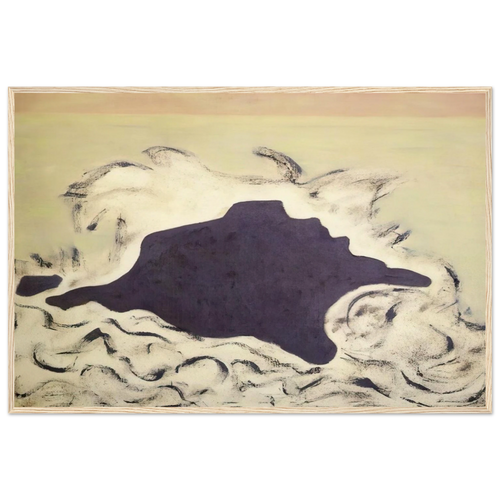Advancing Sea - 1953 Framed Poster | Milton Avery Framed Prints Wall Art | Milton Avery Store
