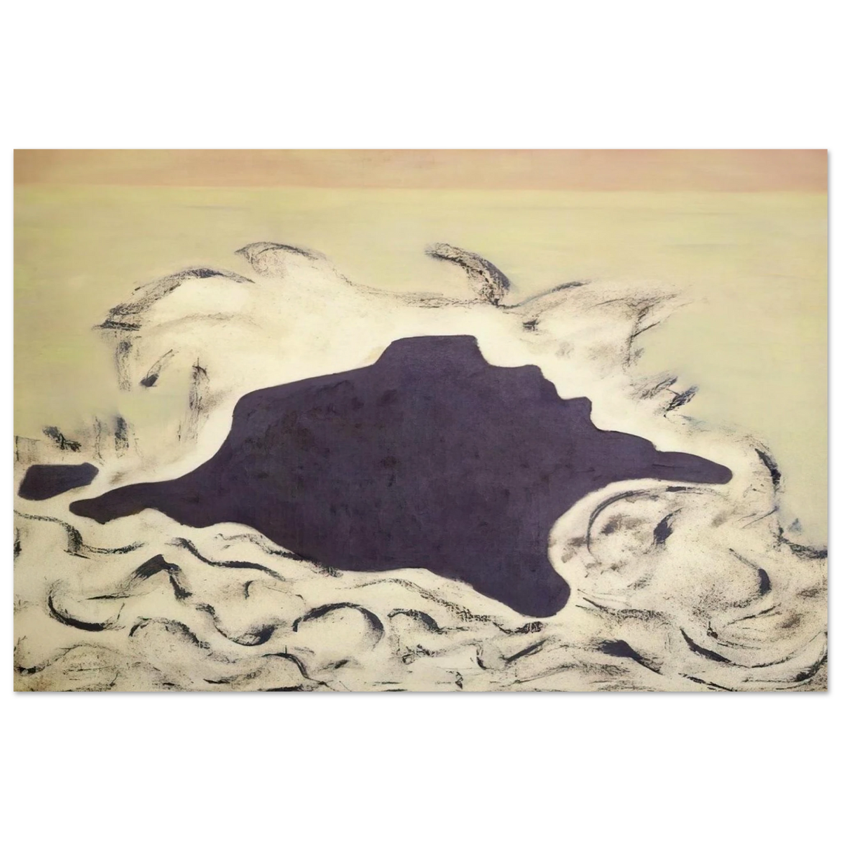 Advancing Sea - 1953 Poster | Milton Avery Poster | Milton Avery Store