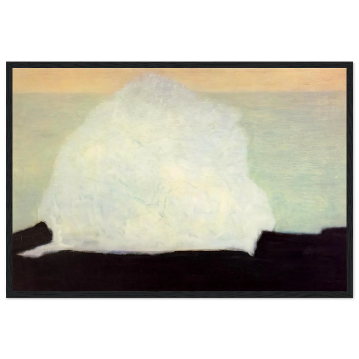 White Wave - 1954 Framed Poster | Milton Avery Framed Prints Wall Art | Milton Avery Store