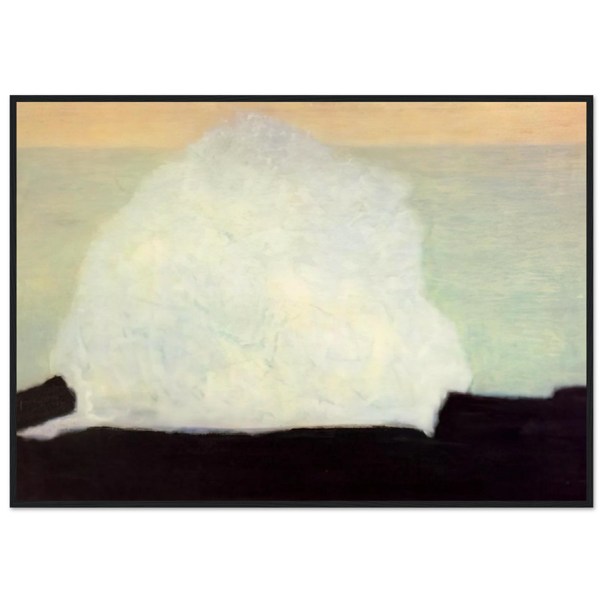 White Wave - 1954 Framed Poster | Milton Avery Framed Prints Wall Art | Milton Avery Store