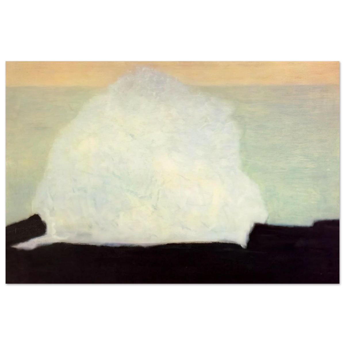 White Wave - 1954 Poster | Milton Avery Poster | Milton Avery Store