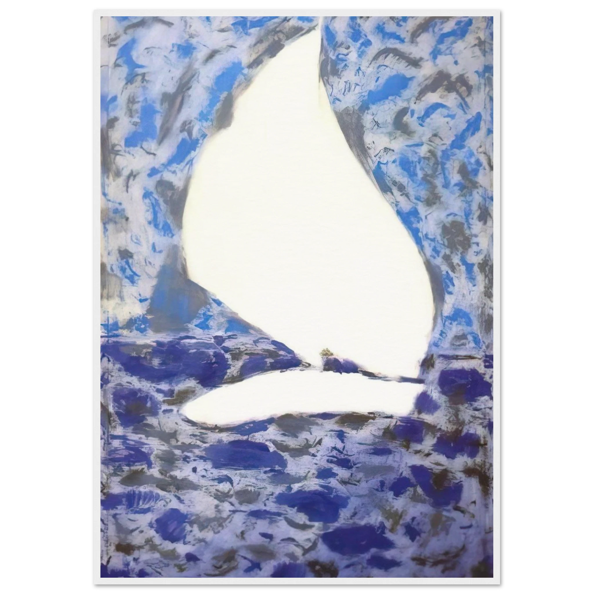 Sail - 1958 Framed Poster | Milton Avery Framed Prints Wall Art | Milton Avery Store