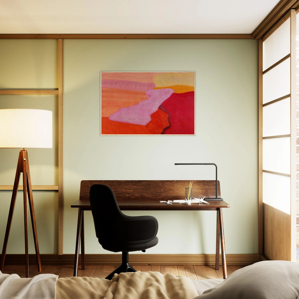 Shapes of Spring - 1952 Framed Poster | Milton Avery Framed Prints Wall Art | Milton Avery Store