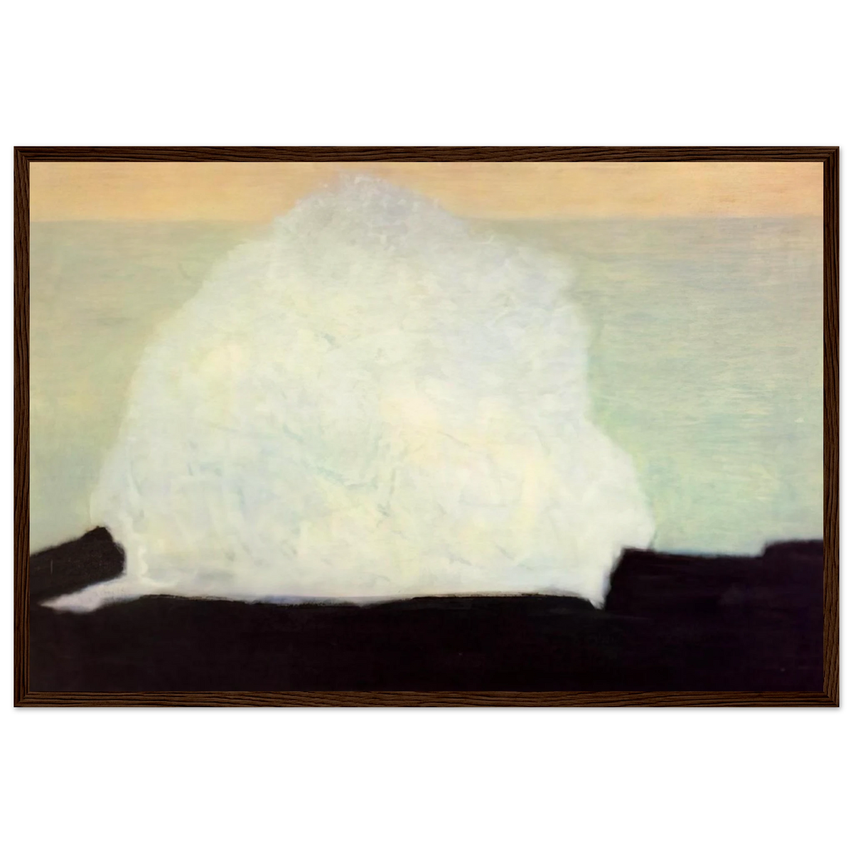 White Wave - 1954 Framed Poster | Milton Avery Framed Prints Wall Art | Milton Avery Store