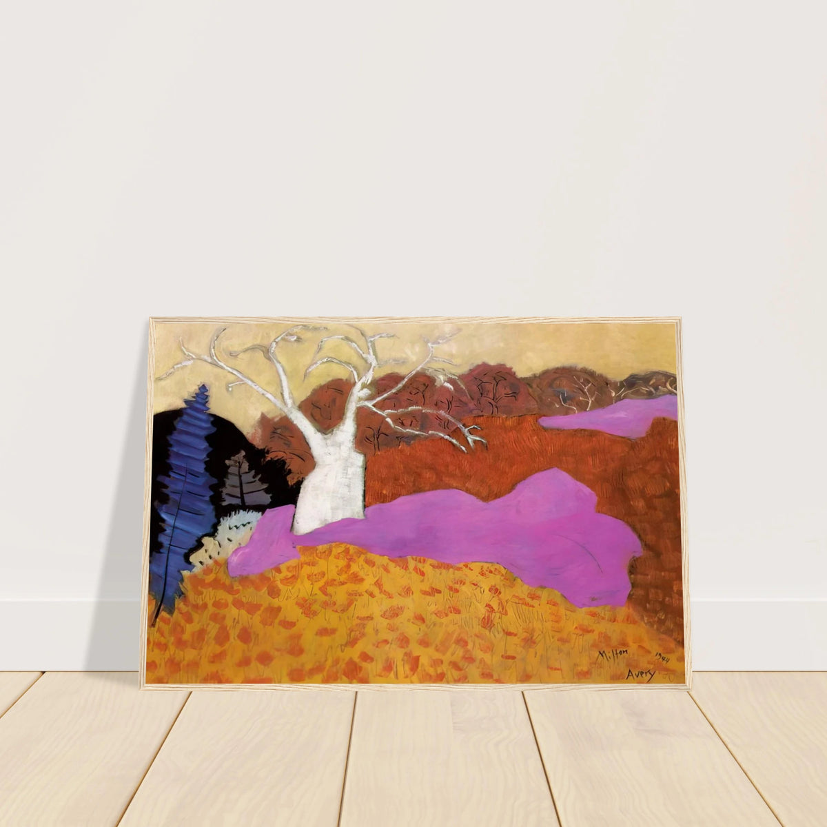 Autumn - 1944 Framed Poster | Milton Avery Framed Prints Wall Art | Milton Avery Store
