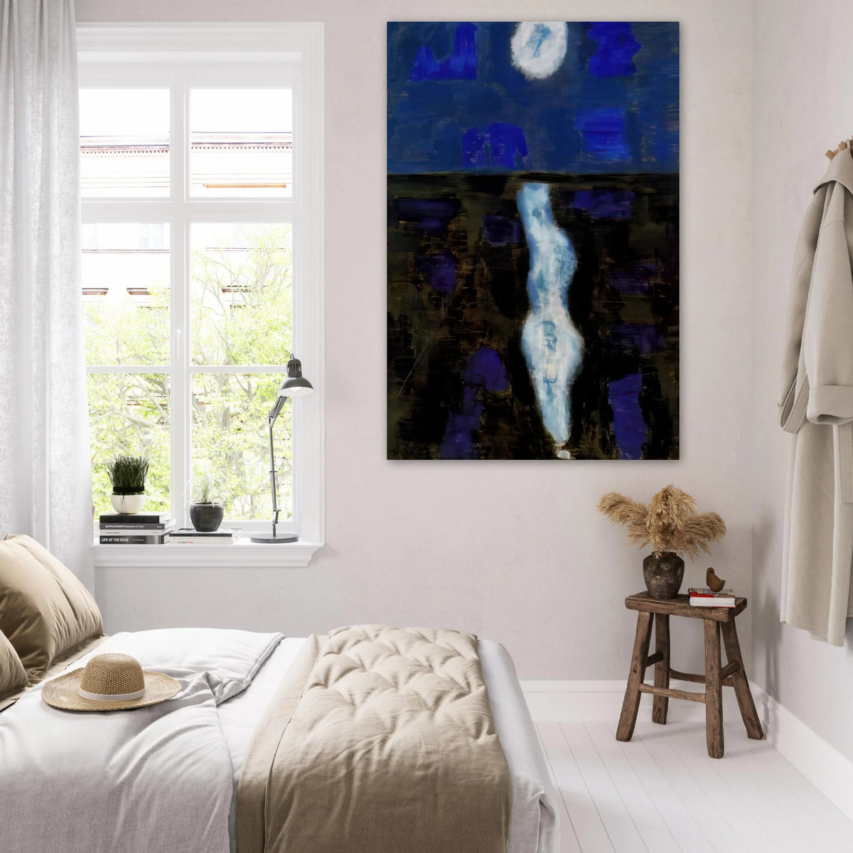 White Moon - 1957 Poster | Milton Avery Poster | Milton Avery Store
