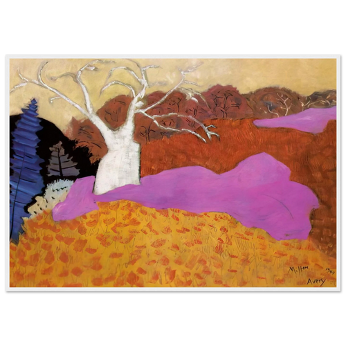 Autumn - 1944 Framed Poster | Milton Avery Framed Prints Wall Art | Milton Avery Store
