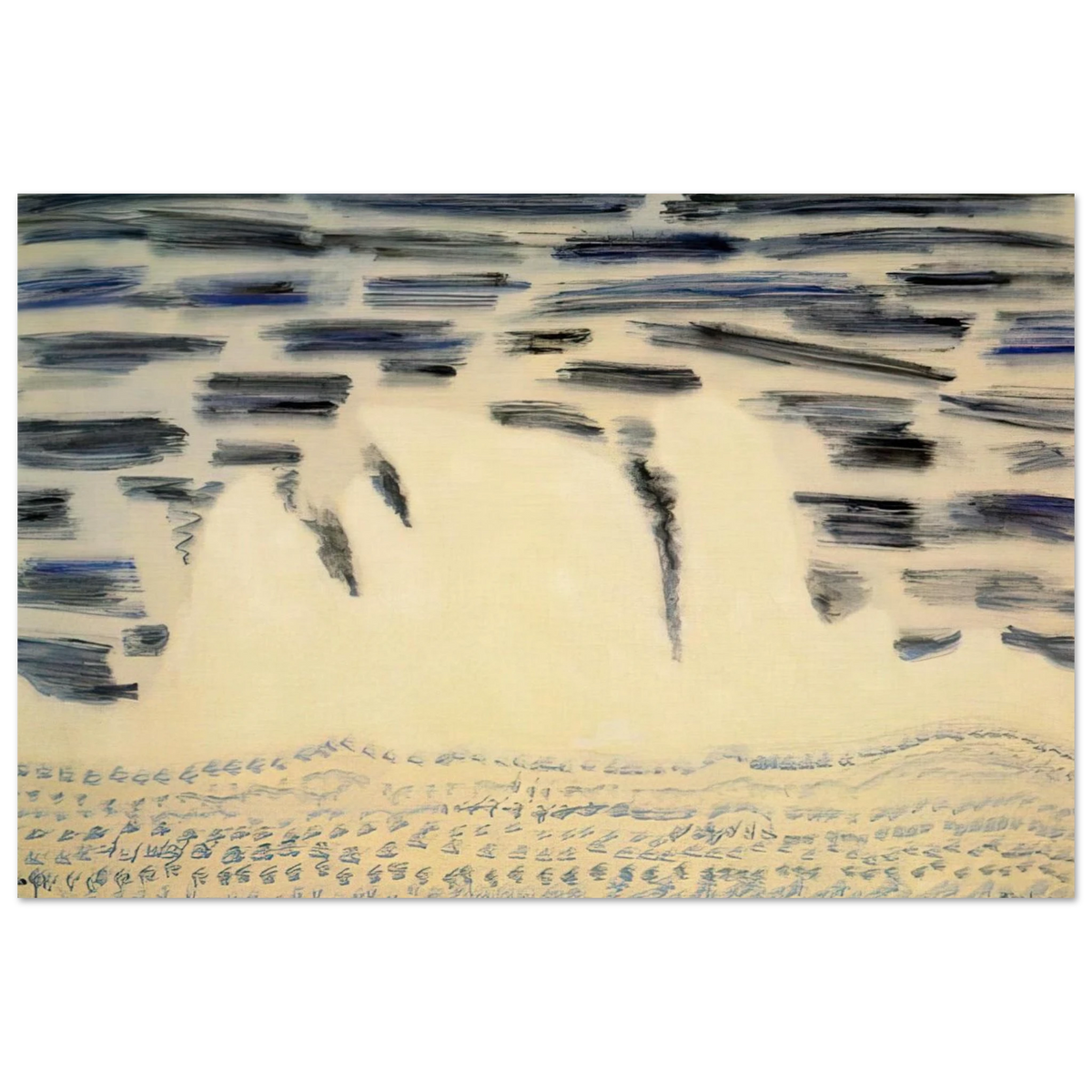 Onrushing Wave - 1958 Poster | Milton Avery Poster | Milton Avery Store