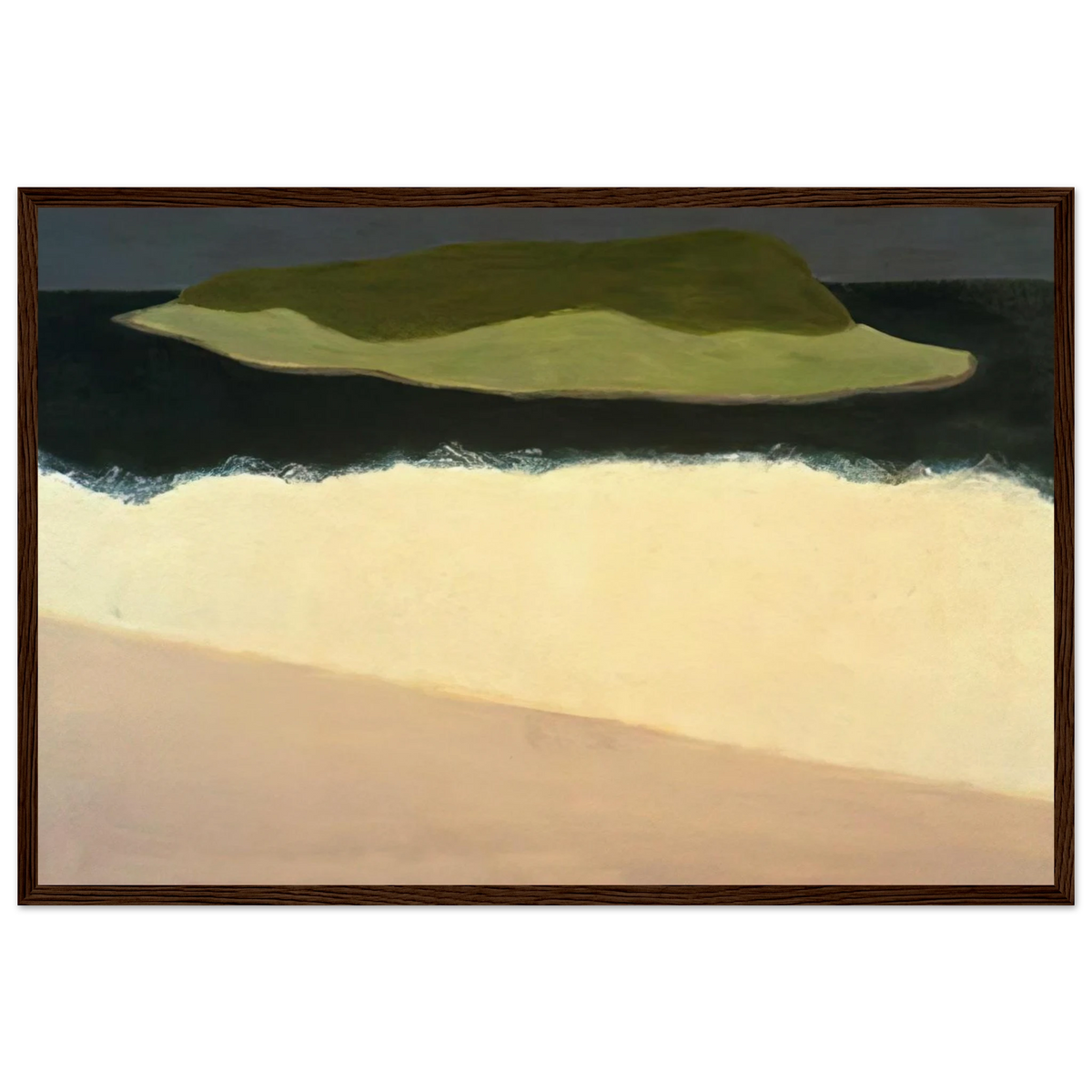 Offshore Island - 1958 Framed Poster | Milton Avery Framed Prints Wall Art | Milton Avery Store