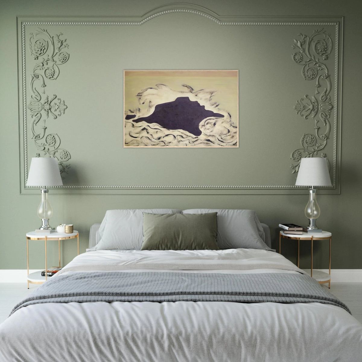 Advancing Sea - 1953 Framed Poster | Milton Avery Framed Prints Wall Art | Milton Avery Store