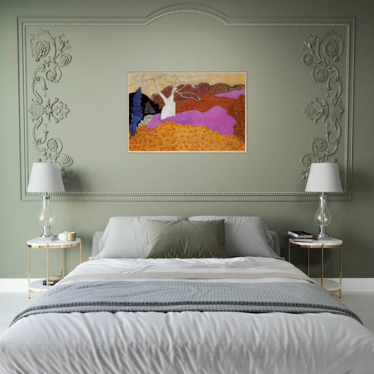 Autumn - 1944 Framed Poster | Milton Avery Framed Prints Wall Art | Milton Avery Store