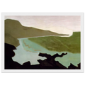 Green Sea - 1954 Framed Poster | Milton Avery Framed Prints Wall Art | Milton Avery Store