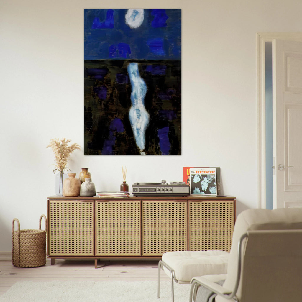 White Moon - 1957 Poster | Milton Avery Poster | Milton Avery Store