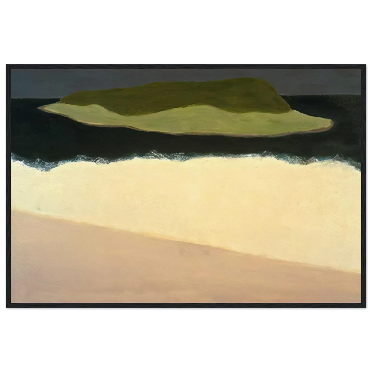 Offshore Island - 1958 Framed Poster | Milton Avery Framed Prints Wall Art | Milton Avery Store