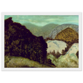 Vermont Hills - 1936 Framed Poster | Milton Avery Framed Prints Wall Art | Milton Avery Store