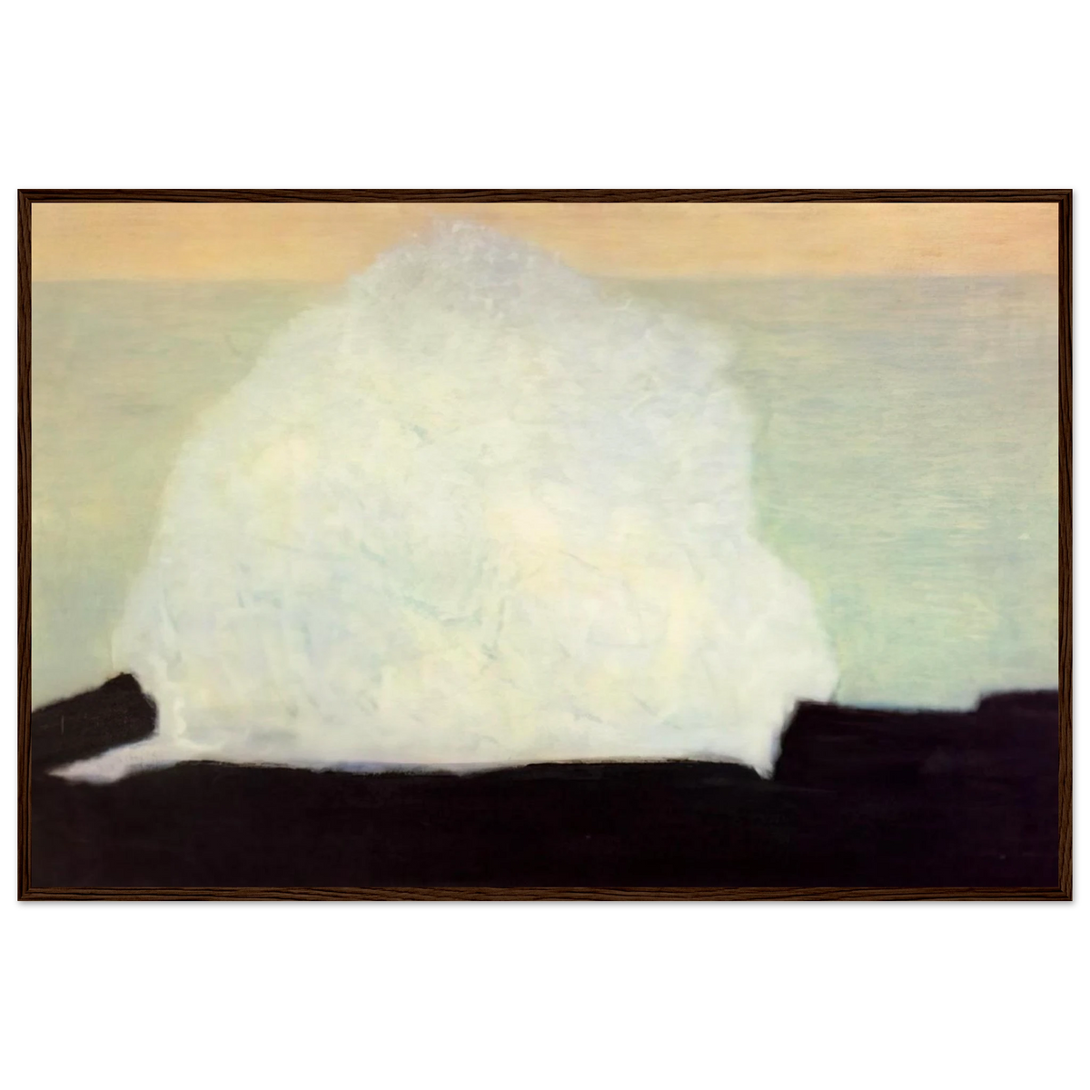 White Wave - 1954 Framed Poster | Milton Avery Framed Prints Wall Art | Milton Avery Store