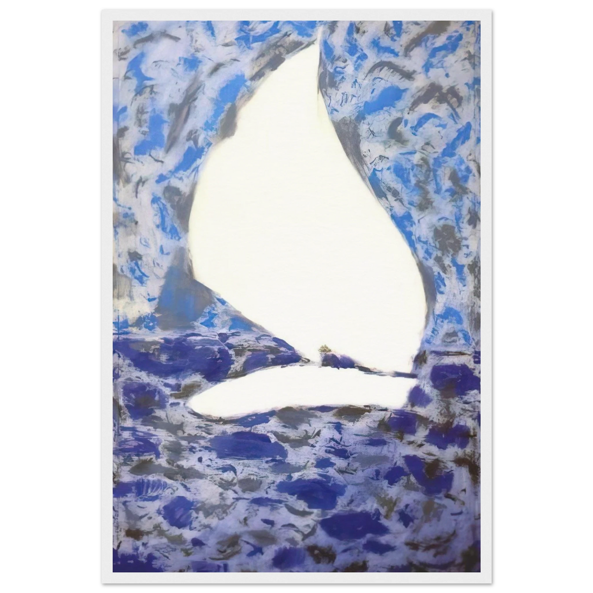 Sail - 1958 Framed Poster | Milton Avery Framed Prints Wall Art | Milton Avery Store