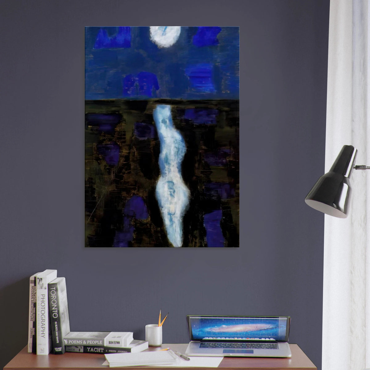 White Moon - 1957 Canvas | Milton Avery Canvas | Milton Avery Store