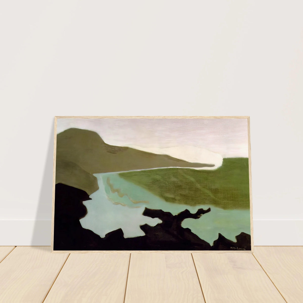 Green Sea - 1954 Framed Poster | Milton Avery Framed Prints Wall Art | Milton Avery Store