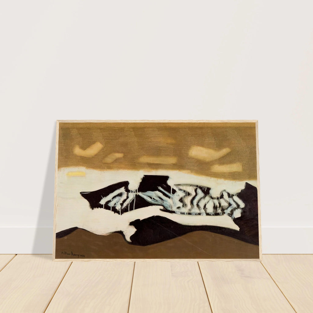 Breaking Sea - 1952 Framed Poster | Milton Avery Framed Prints Wall Art | Milton Avery Store