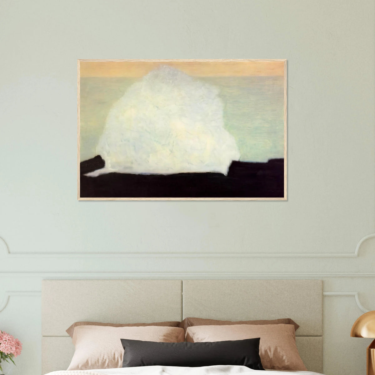 White Wave - 1954 Framed Poster | Milton Avery Framed Prints Wall Art | Milton Avery Store