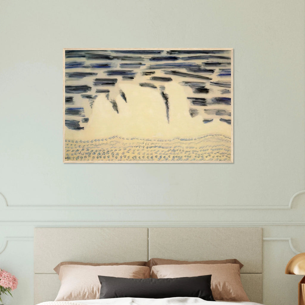 Onrushing Wave - 1958 Framed Poster | Milton Avery Framed Prints Wall Art | Milton Avery Store