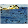 Blue Bay and Dunes - 1961 Poster | Milton Avery Poster | Milton Avery Store