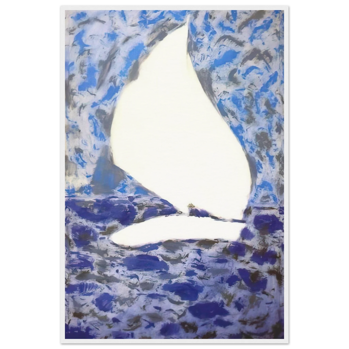 Sail - 1958 Framed Poster | Milton Avery Framed Prints Wall Art | Milton Avery Store