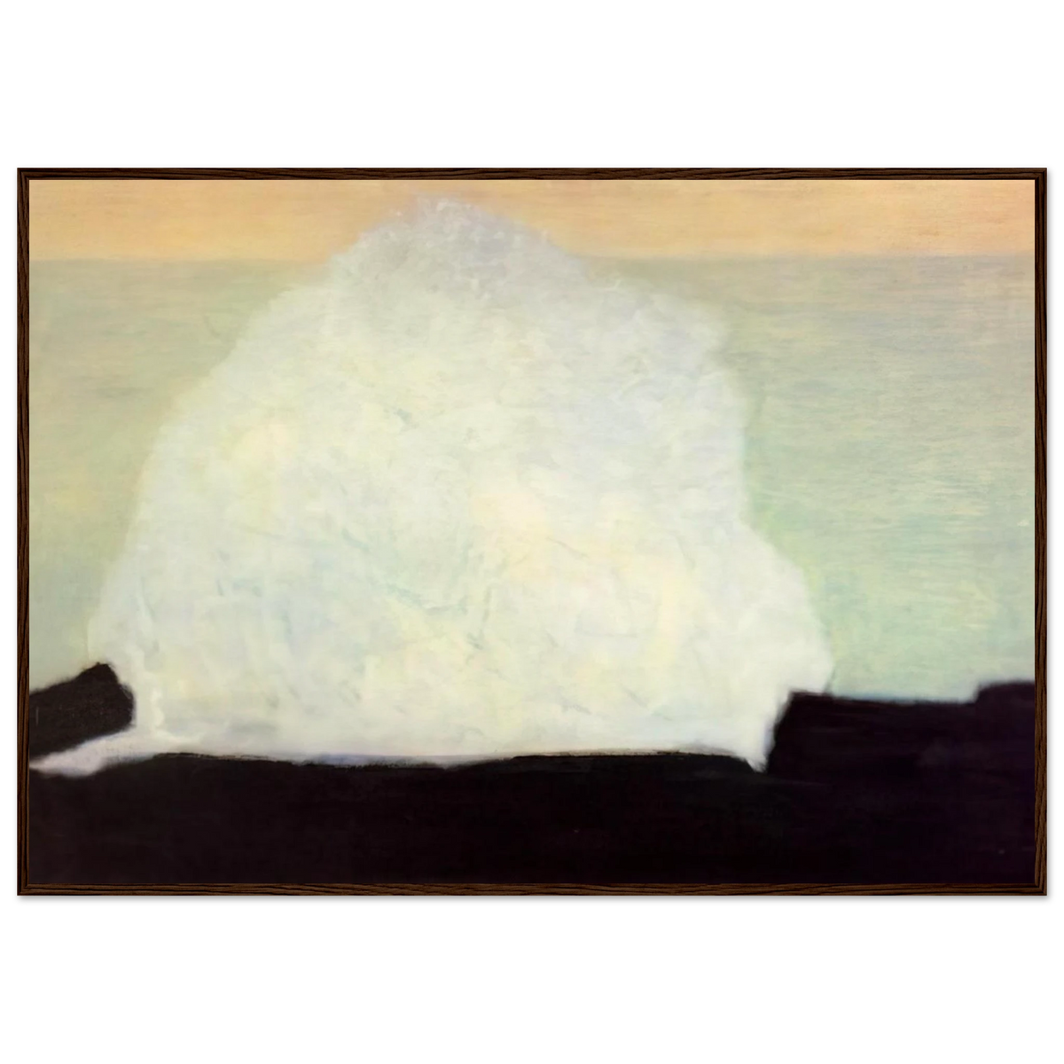 White Wave - 1954 Framed Poster | Milton Avery Framed Prints Wall Art | Milton Avery Store