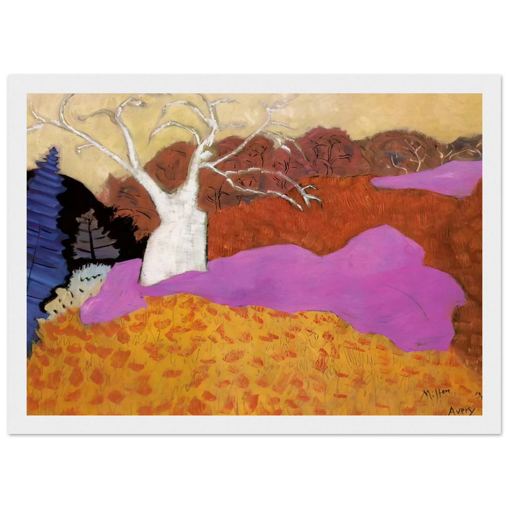 Autumn - 1944 Framed Poster | Milton Avery Framed Prints Wall Art | Milton Avery Store