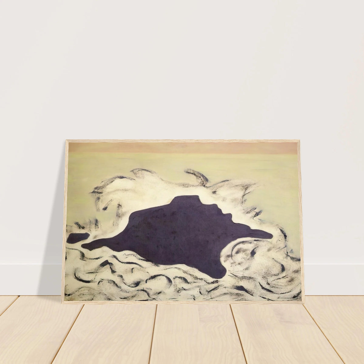 Advancing Sea - 1953 Framed Poster | Milton Avery Framed Prints Wall Art | Milton Avery Store