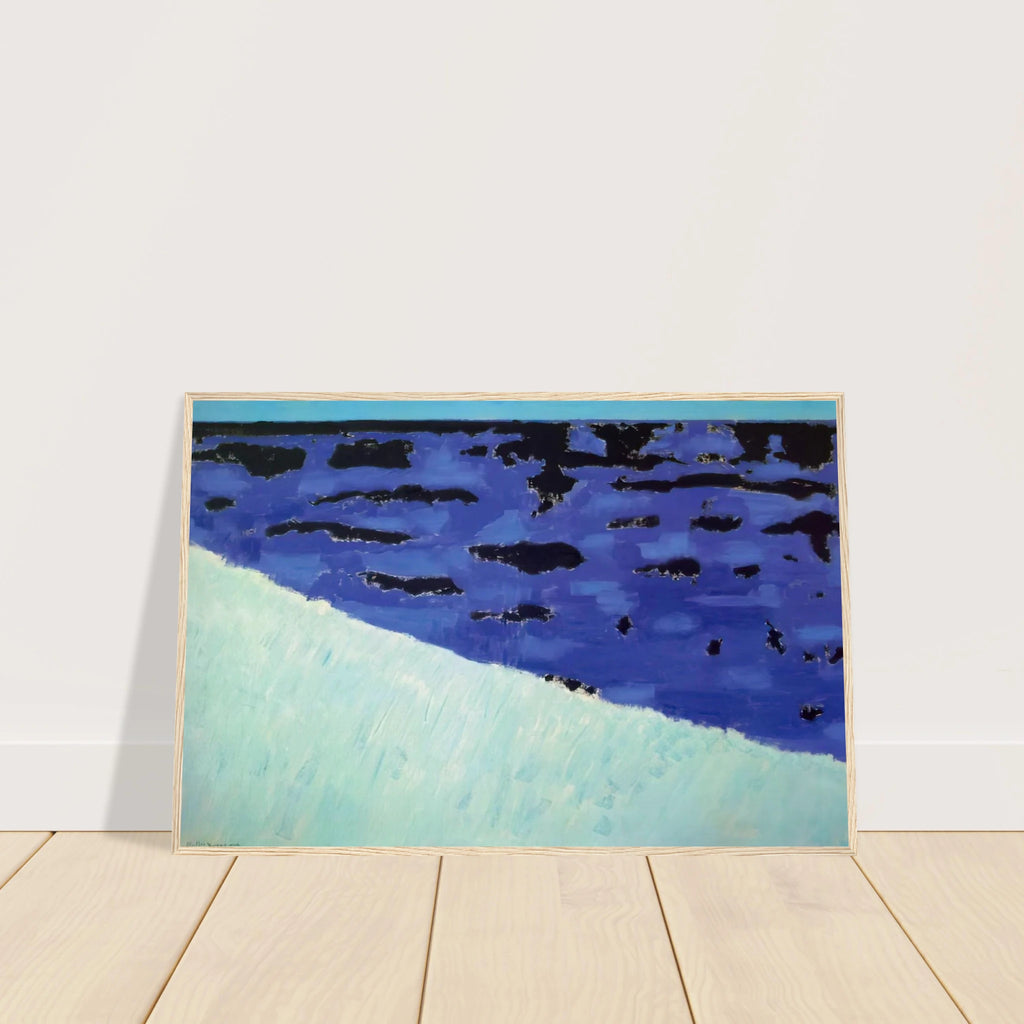 Sea Grasses and Blue Sea - 1958 Framed Poster | Milton Avery Framed Prints Wall Art | Milton Avery Store