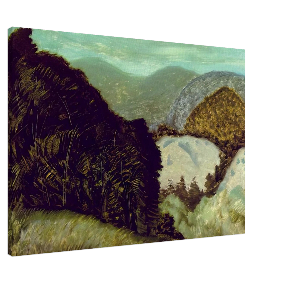 Vermont Hills - 1936 Canvas | Milton Avery Canvas | Milton Avery Store