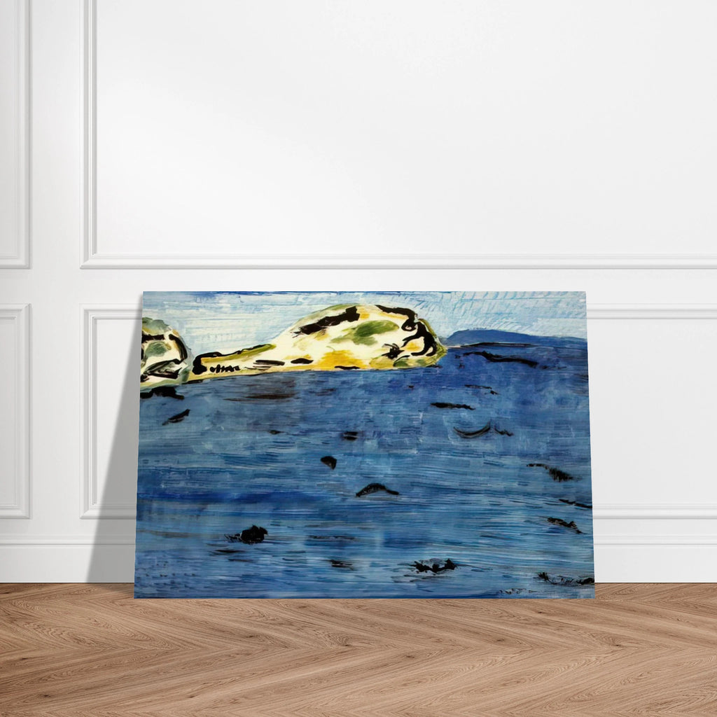 Blue Bay and Dunes - 1961 Poster | Milton Avery Poster | Milton Avery Store
