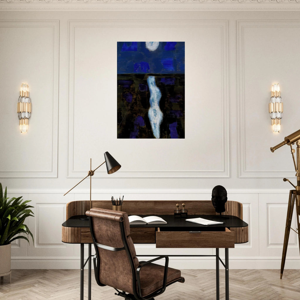 White Moon - 1957 Canvas | Milton Avery Canvas | Milton Avery Store