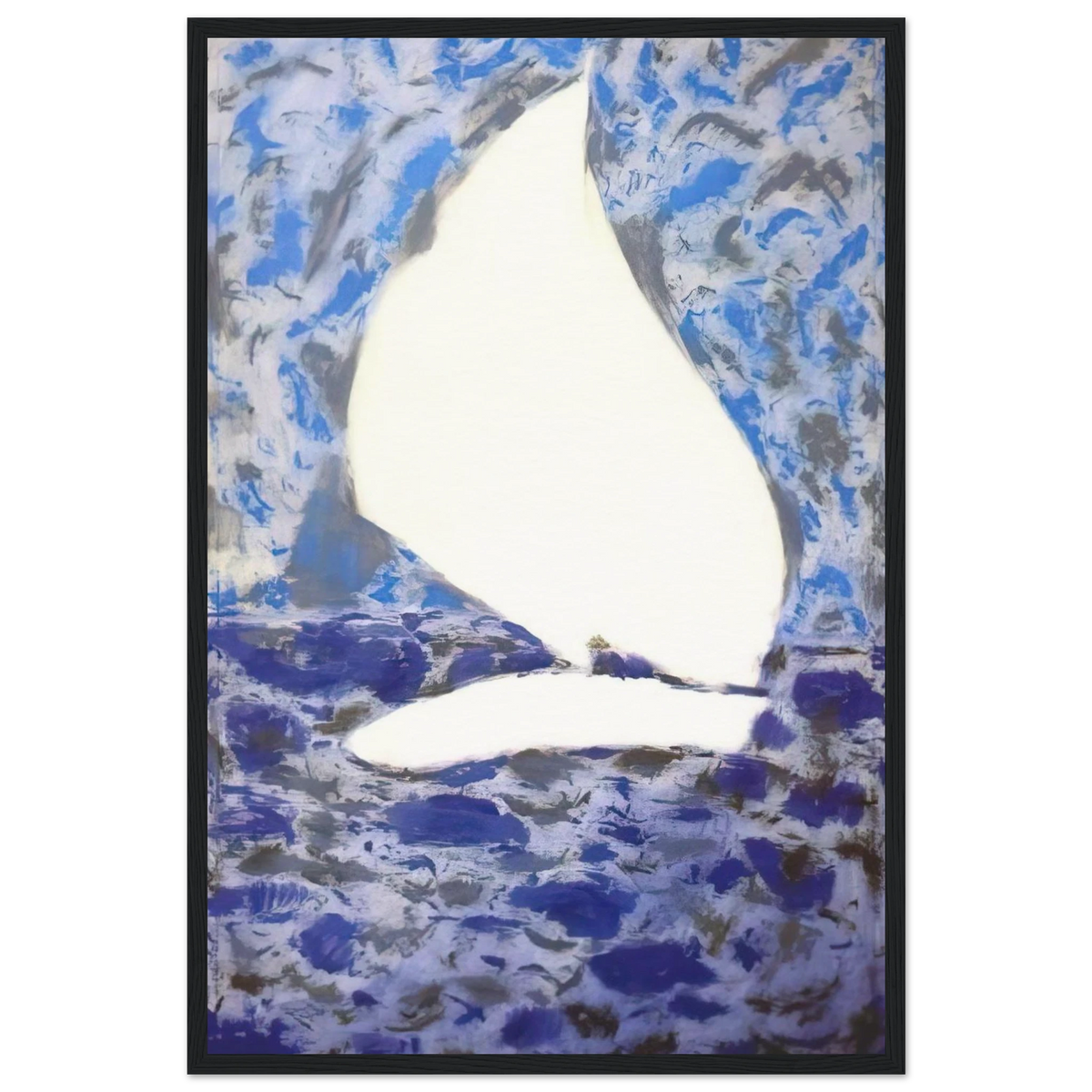 Sail - 1958 Framed Poster | Milton Avery Framed Prints Wall Art | Milton Avery Store