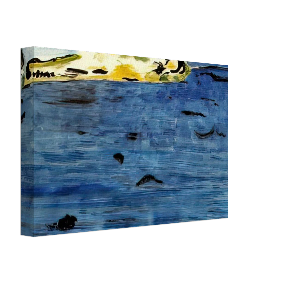Blue Bay and Dunes - 1961 Canvas | Milton Avery Canvas | Milton Avery Store