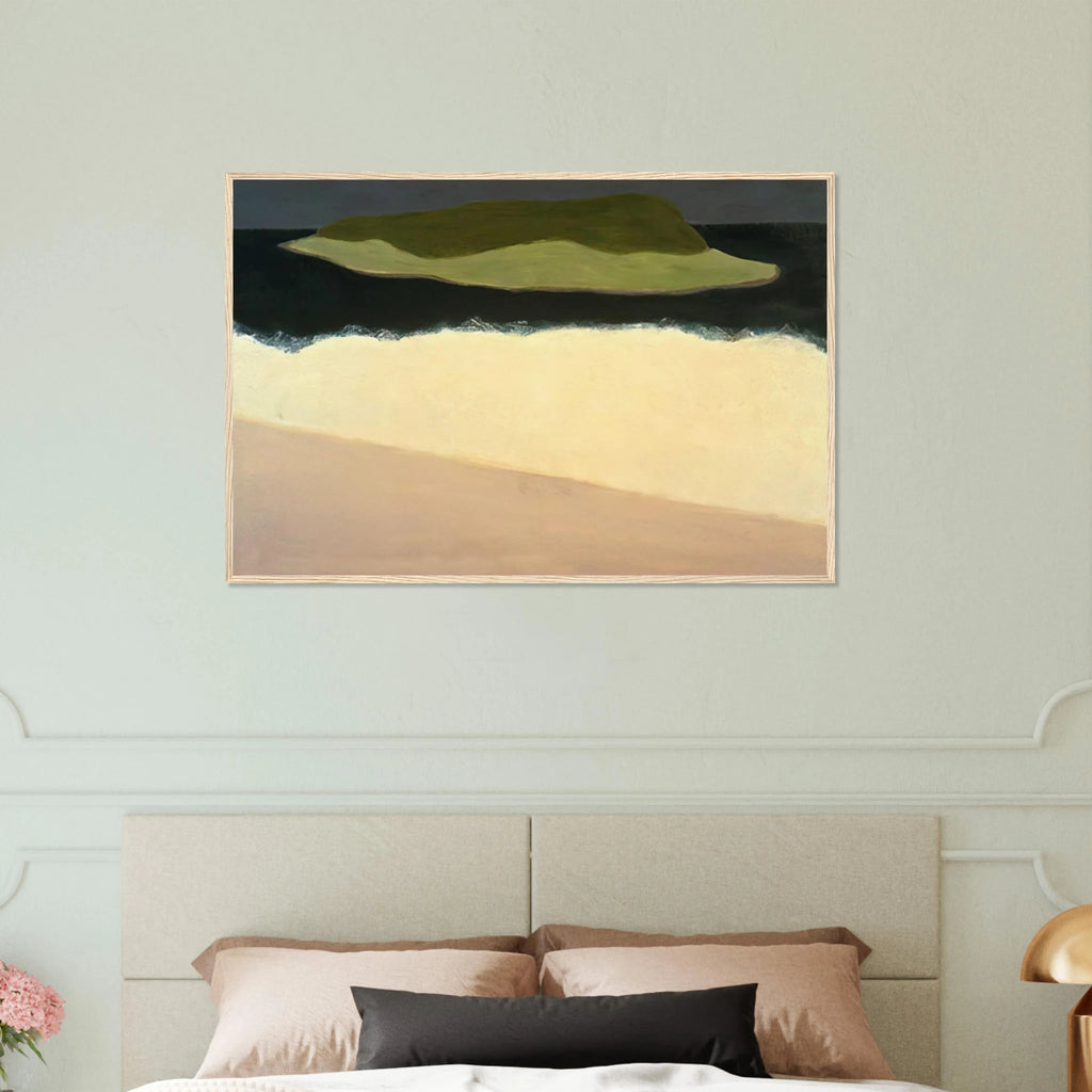 Offshore Island - 1958 Framed Poster | Milton Avery Framed Prints Wall Art | Milton Avery Store
