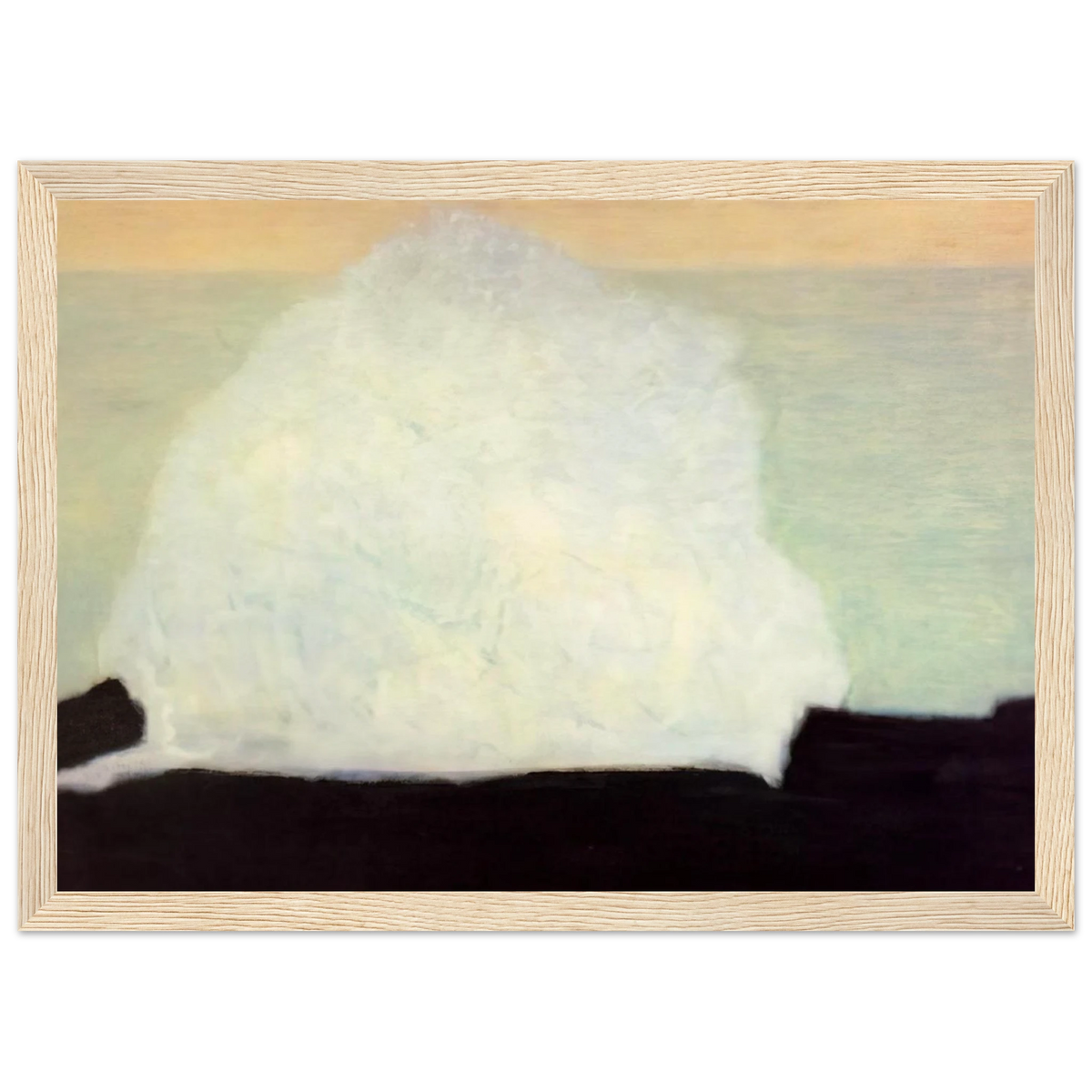 White Wave - 1954 Framed Poster | Milton Avery Framed Prints Wall Art | Milton Avery Store