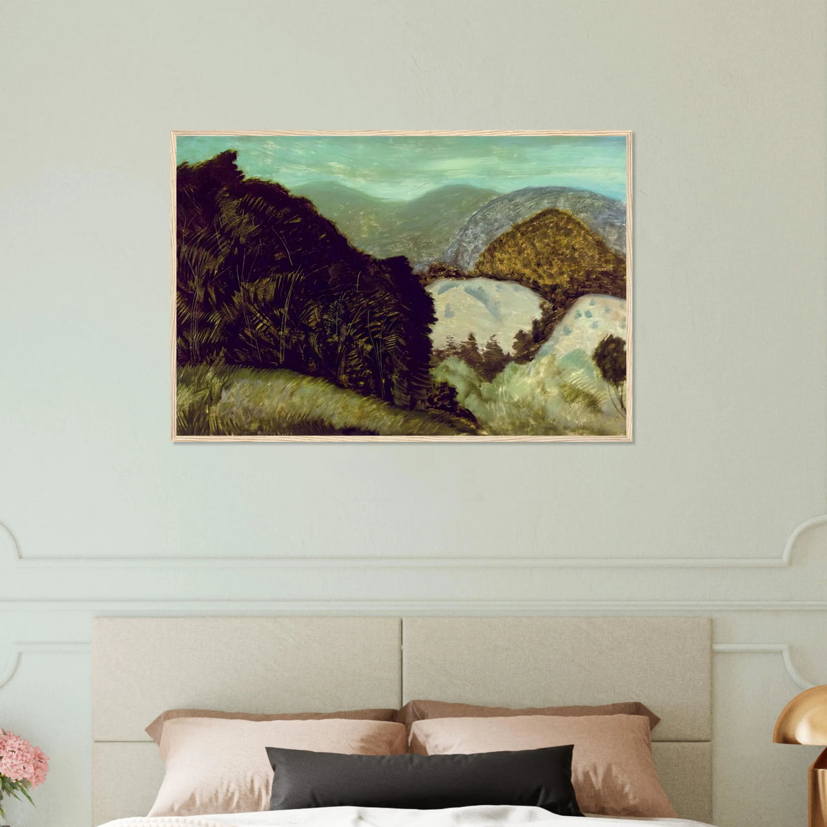 Vermont Hills - 1936 Framed Poster | Milton Avery Framed Prints Wall Art | Milton Avery Store