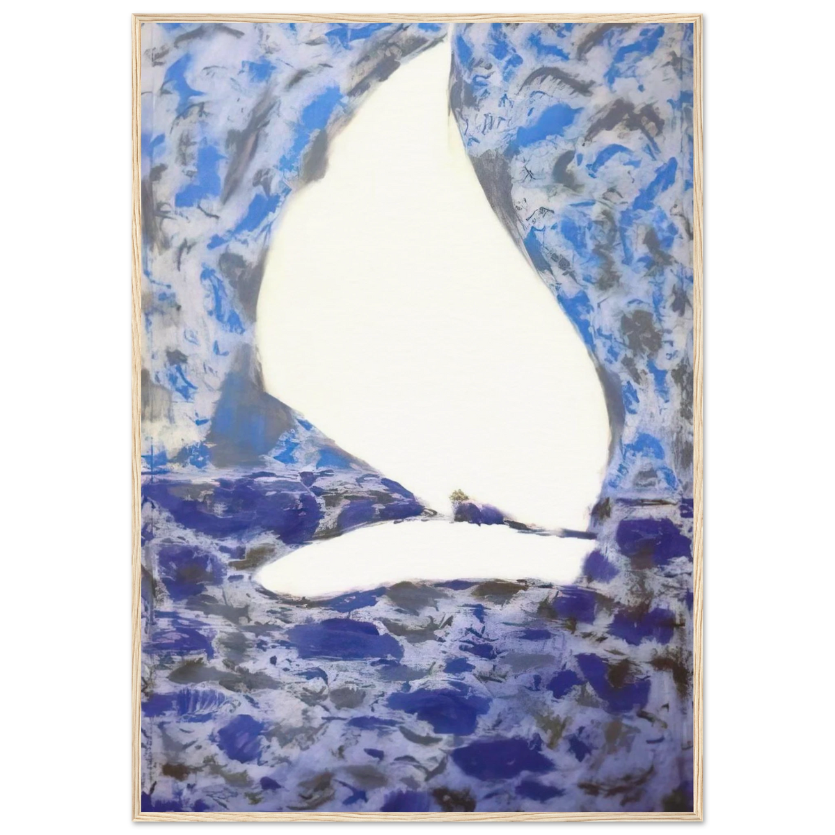 Sail - 1958 Framed Poster | Milton Avery Framed Prints Wall Art | Milton Avery Store
