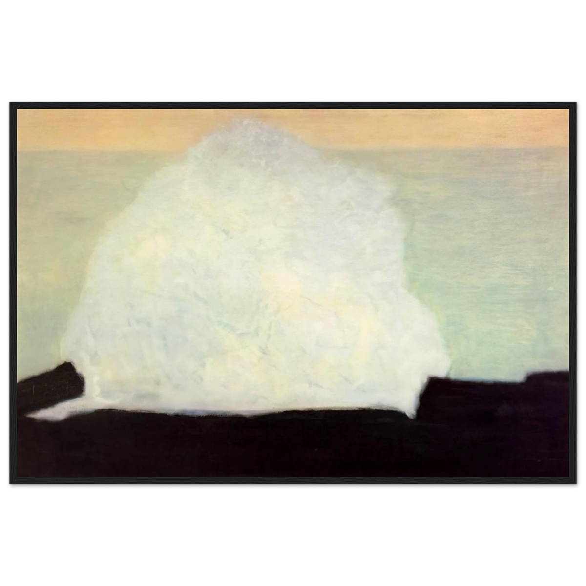 White Wave - 1954 Framed Poster | Milton Avery Framed Prints Wall Art | Milton Avery Store