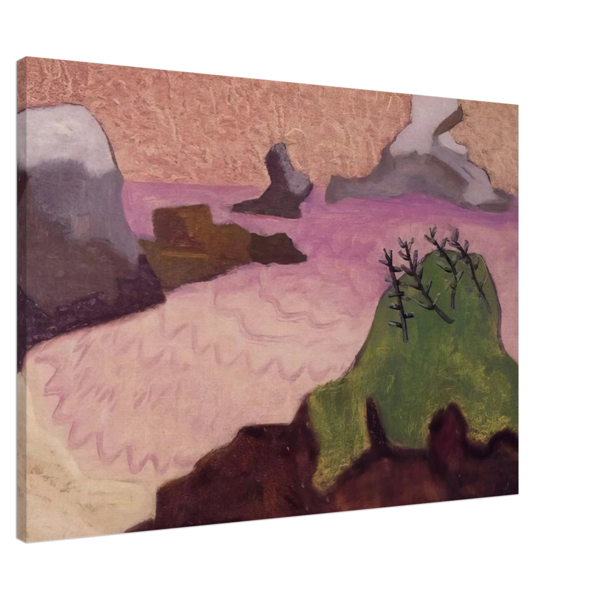 Oregon Coast - 1947 Canvas | Milton Avery Canvas | Milton Avery Store
