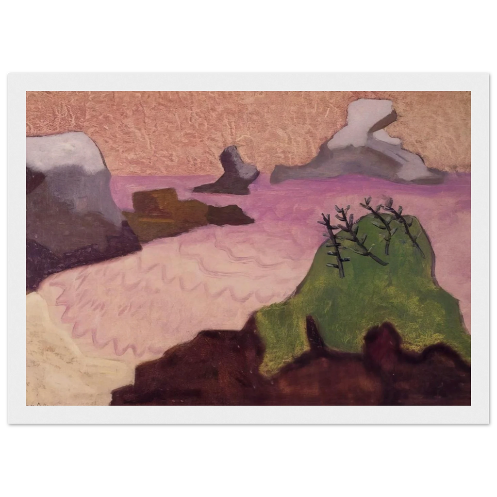 Oregon Coast - 1947 Framed Poster | Milton Avery Framed Prints Wall Art | Milton Avery Store