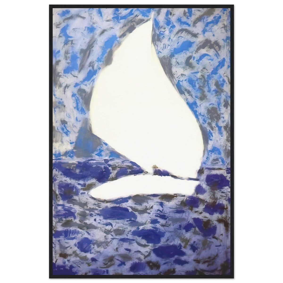 Sail - 1958 Framed Poster | Milton Avery Framed Prints Wall Art | Milton Avery Store