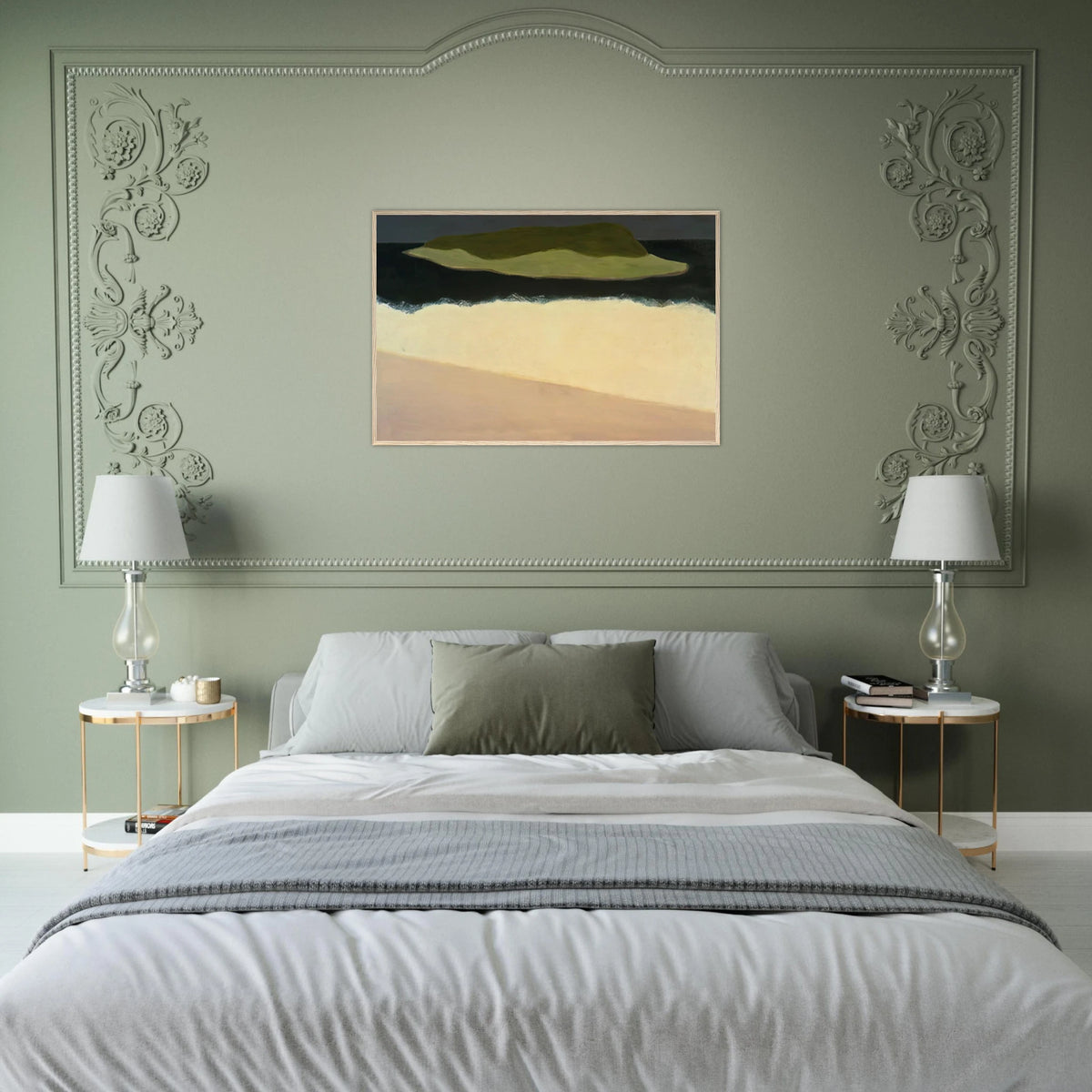Offshore Island - 1958 Framed Poster | Milton Avery Framed Prints Wall Art | Milton Avery Store