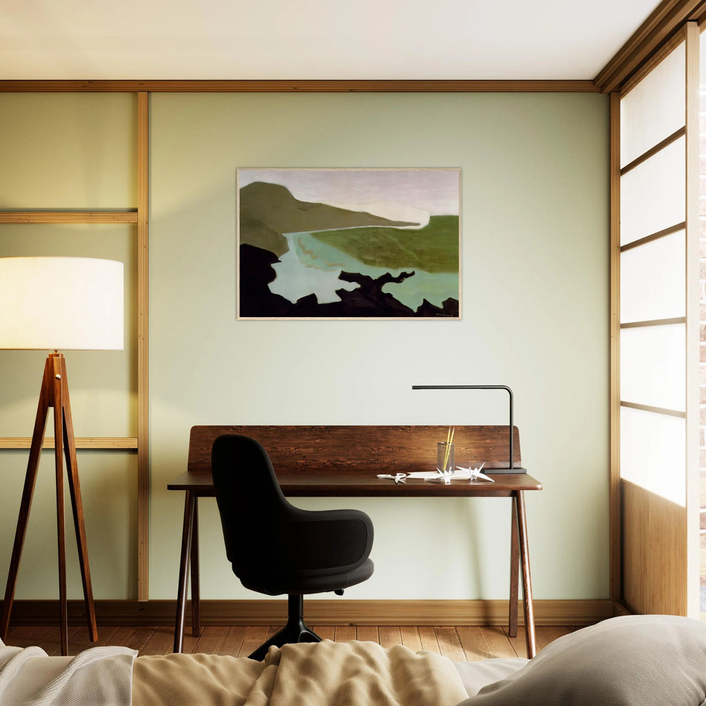 Green Sea - 1954 Framed Poster | Milton Avery Framed Prints Wall Art | Milton Avery Store