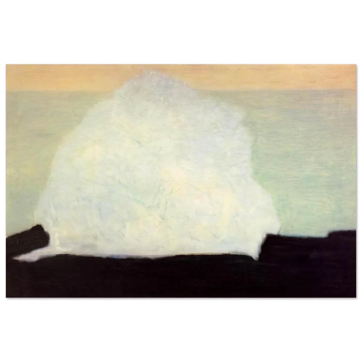 White Wave - 1954 Poster | Milton Avery Poster | Milton Avery Store