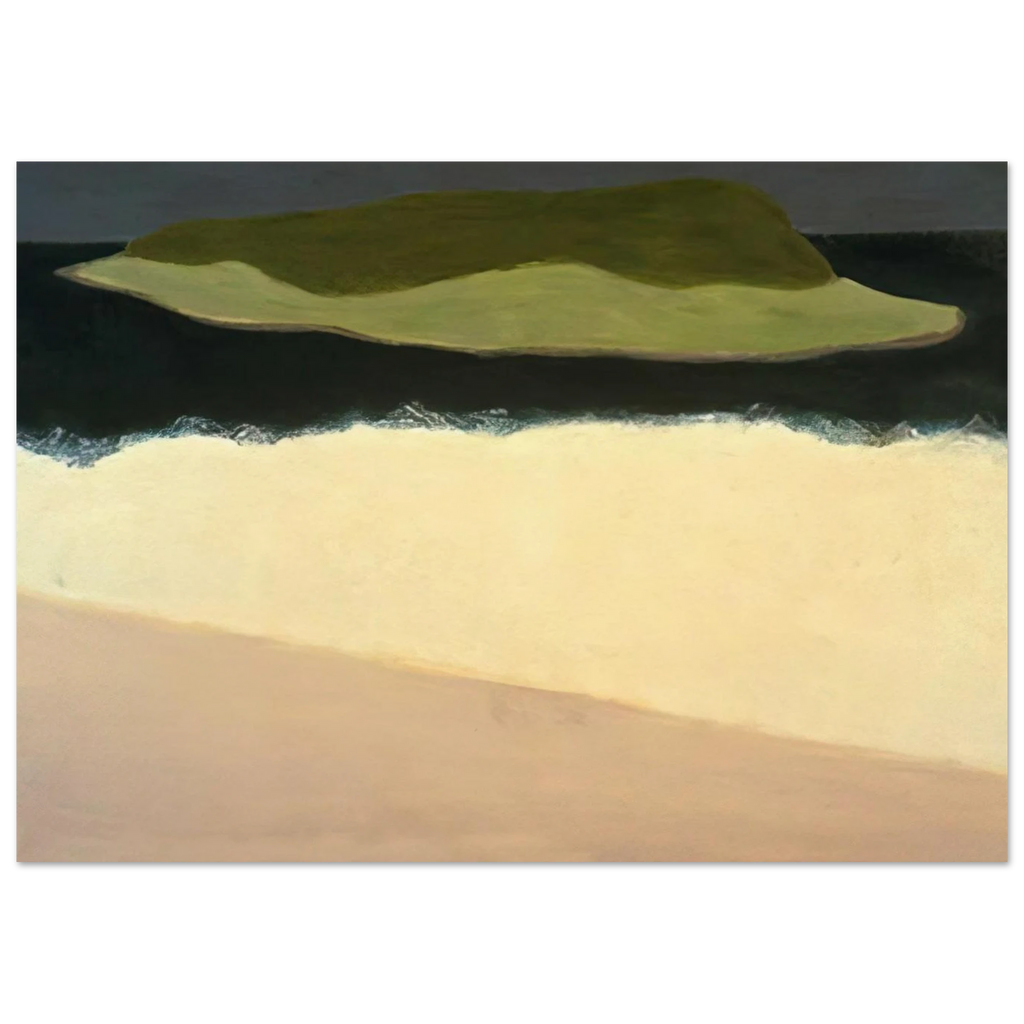 Offshore Island - 1958 Poster | Milton Avery Poster | Milton Avery Store